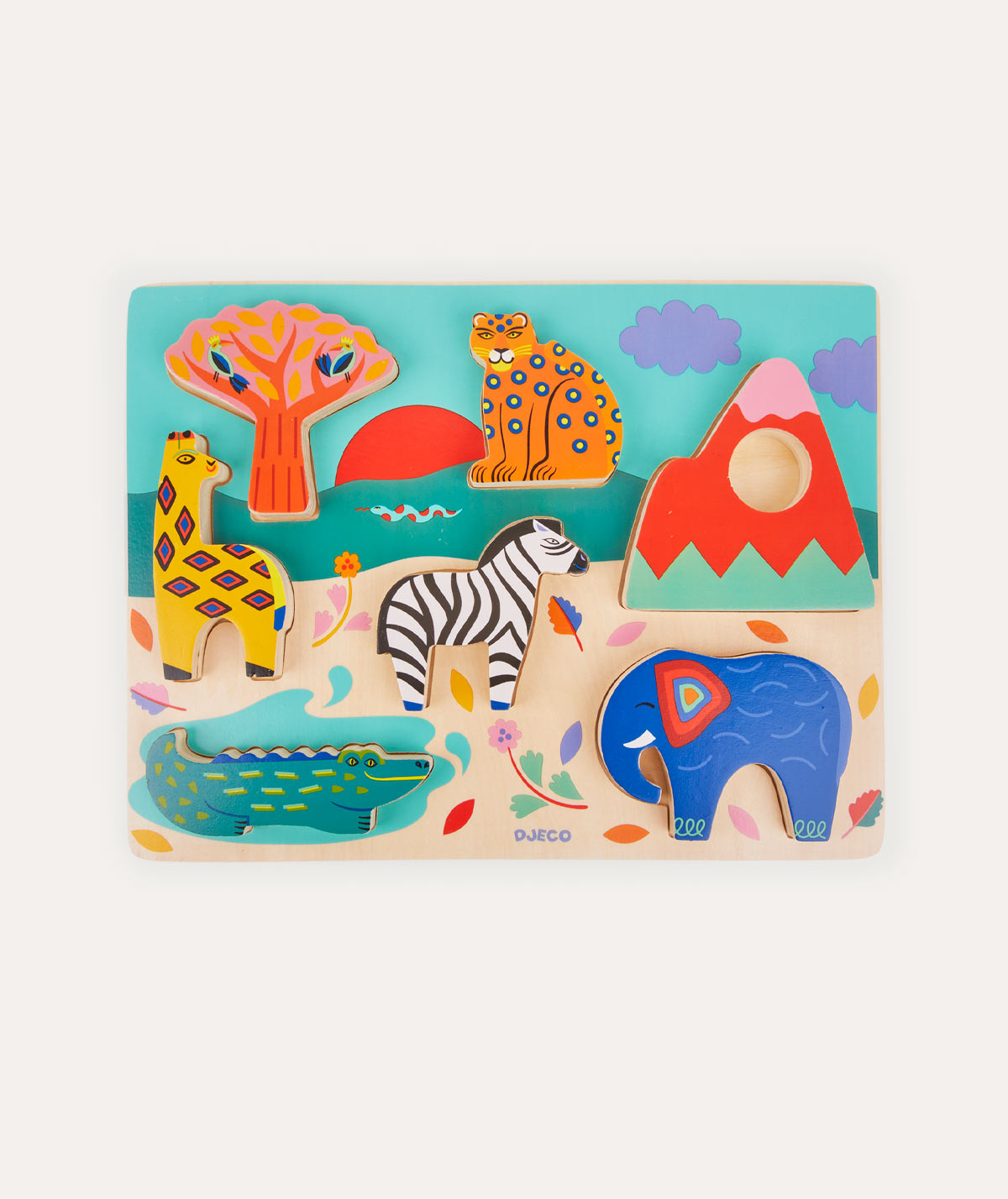 Buy The Djeco Savana Story Puzzle Play Set 