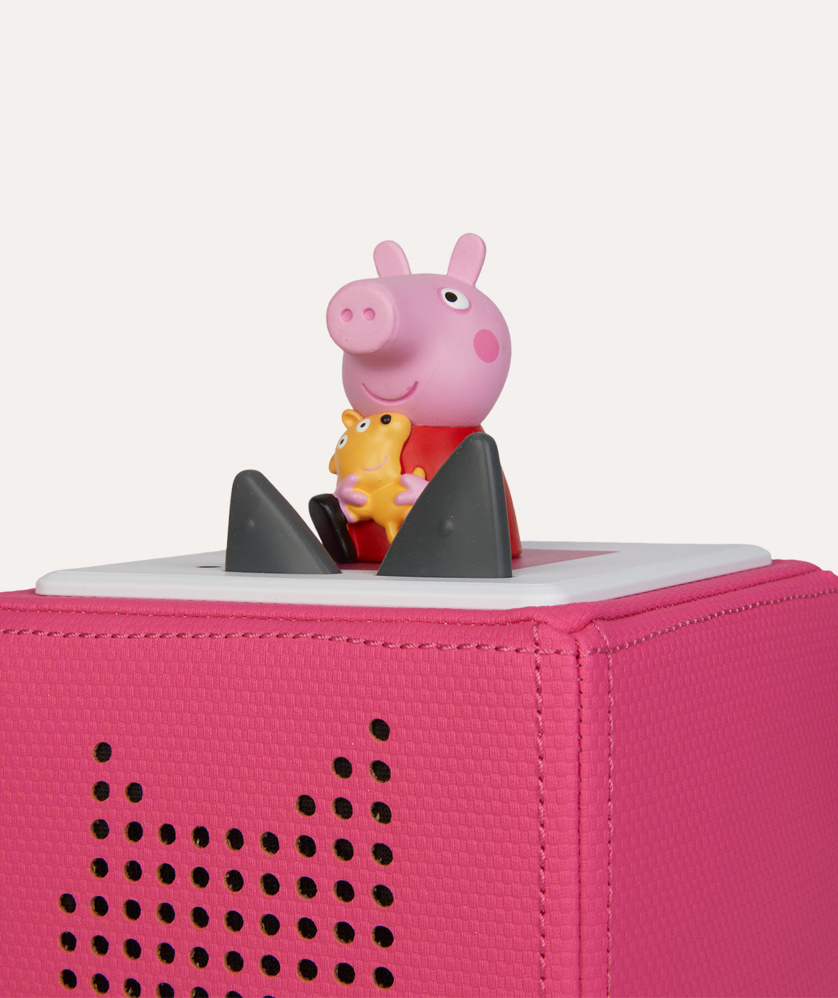 Pink Tonies on the Road with 2024 Peppa the Pig Toniebox Audio Player