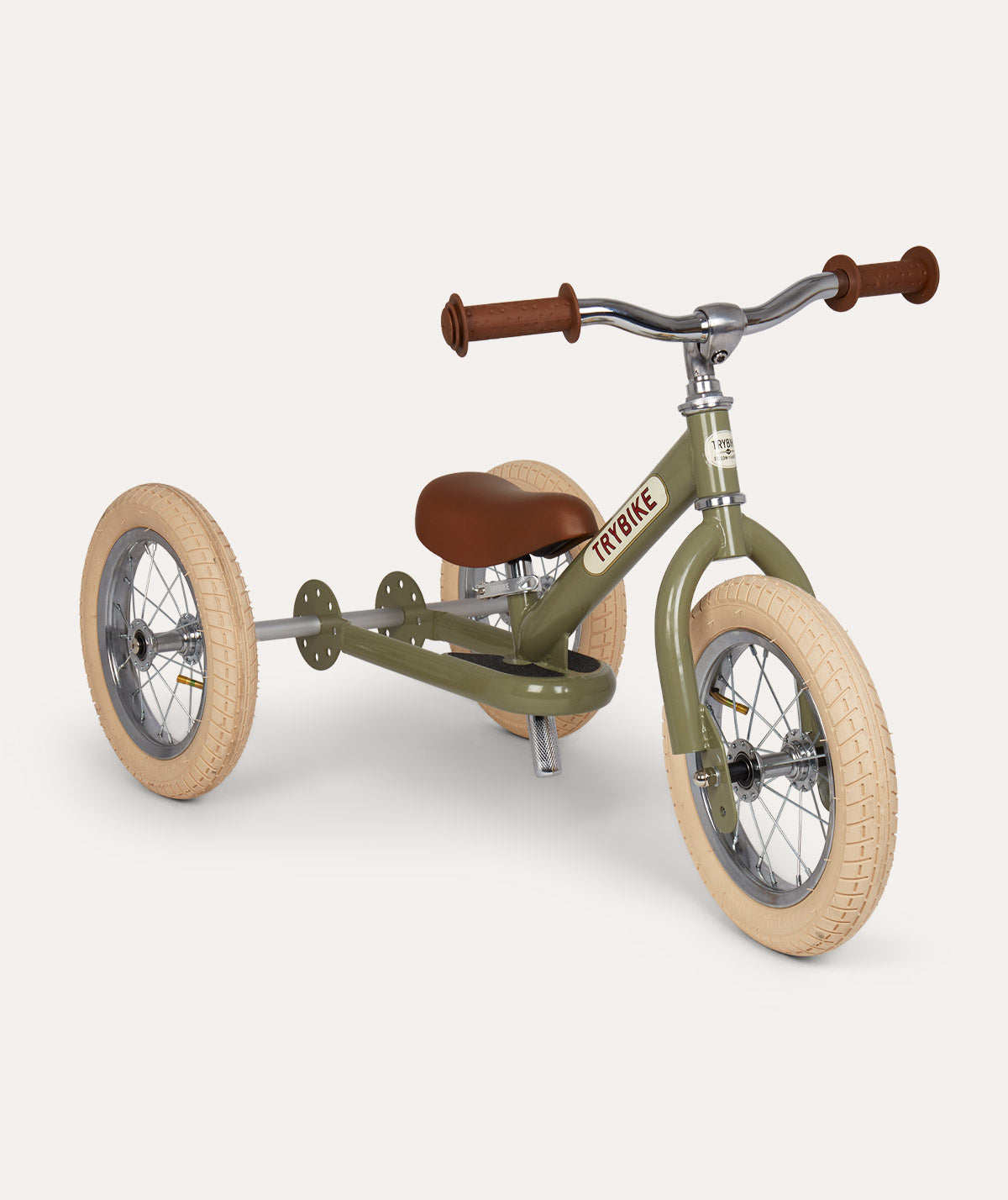 Steel 2 in 1 Trike Green Vintage KIDLY