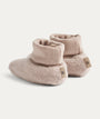 Wool Fleece Booties Lei -  Dry Rose