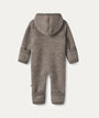 Wool Fleece Suit Ata -  Brown Melange