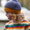 Striped Knitted Beanie Hat - Dreamyy Blue