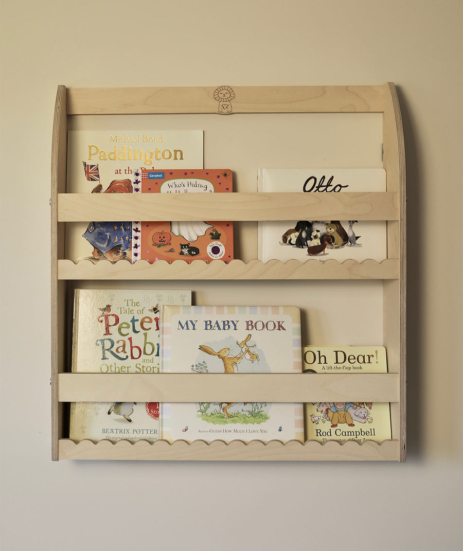 Wall Mounted Bookshelf - Neutral