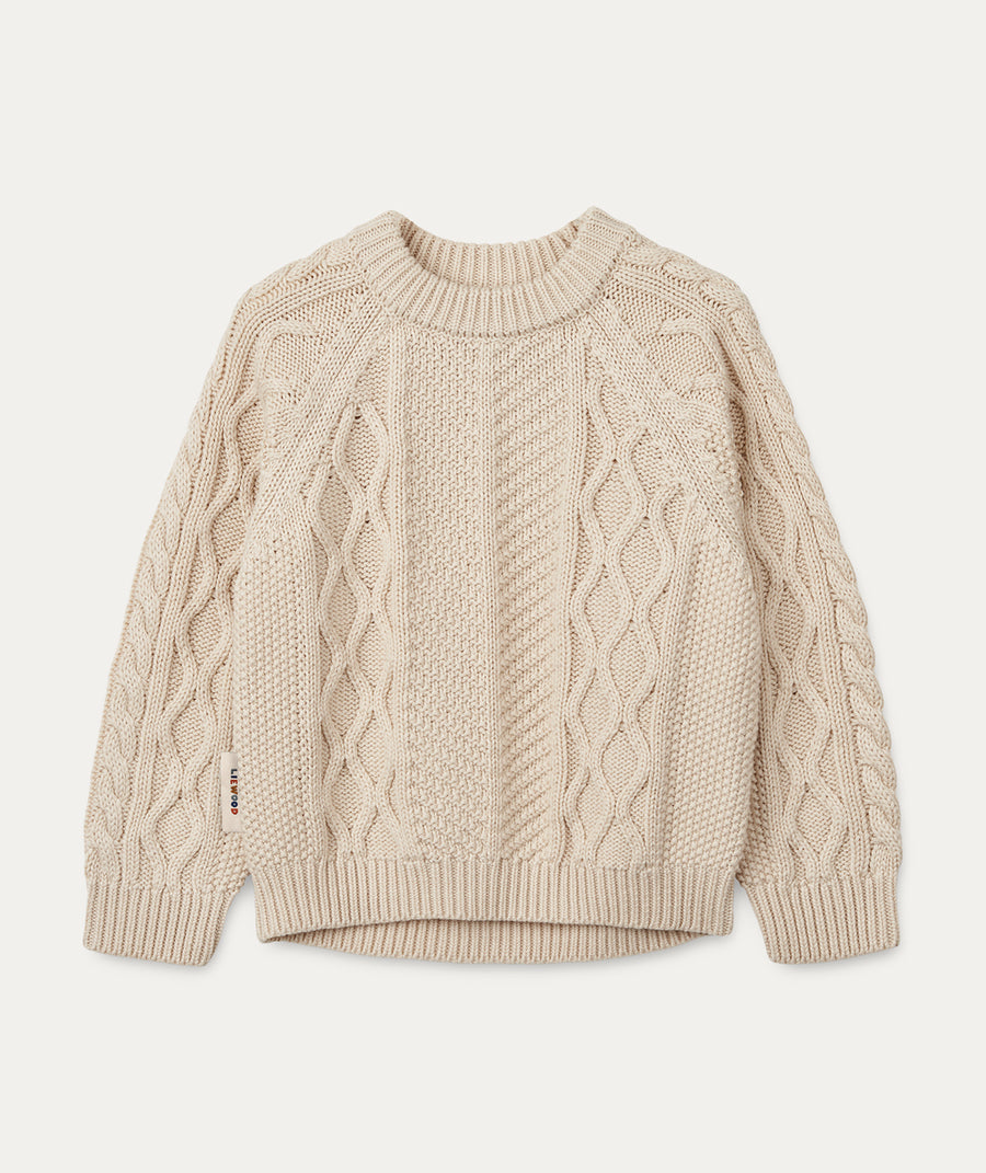 Callio Knit Jumper - Sandy melange