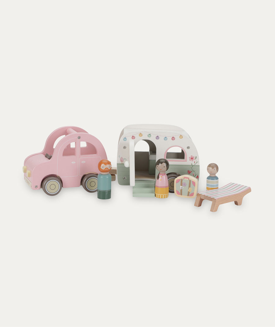 Toy Car with Caravan - Multi