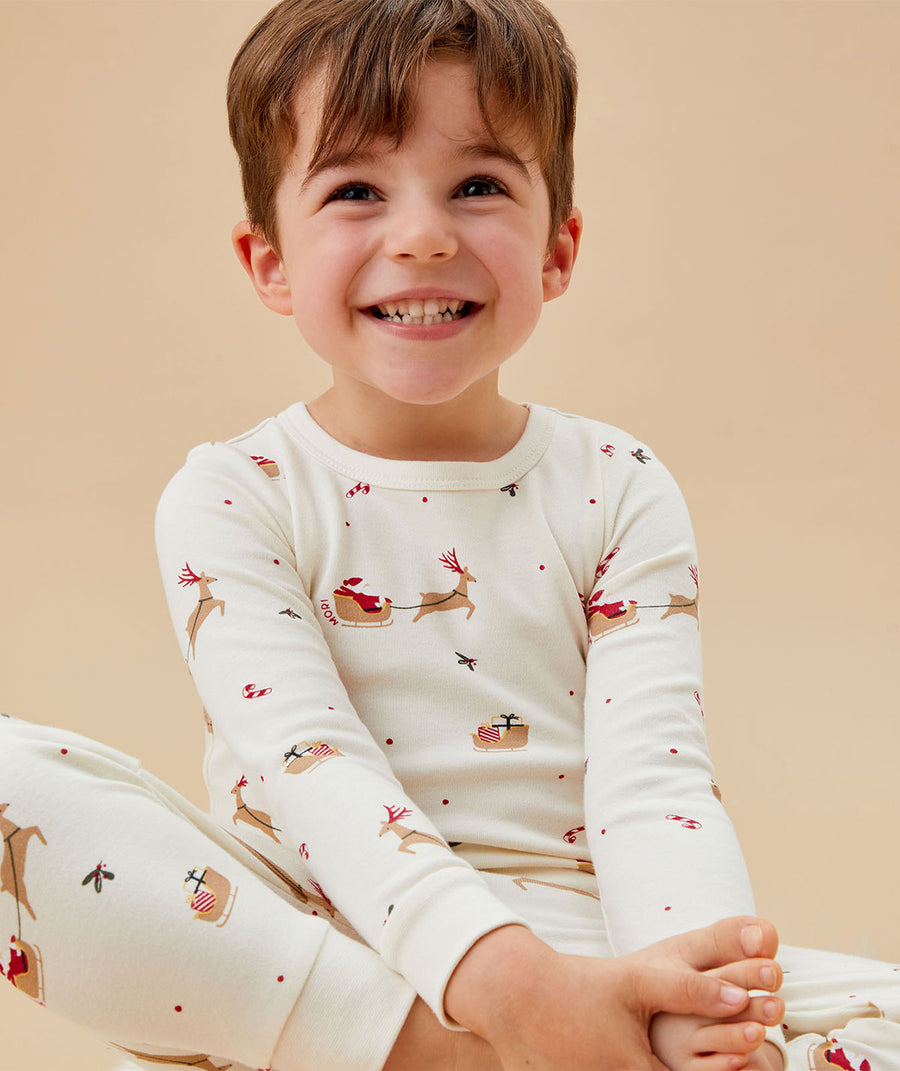 Jolly Journey Pyjamas - Tofu Christmas Print