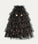 Ruffle Aurora Witch Cape - Black