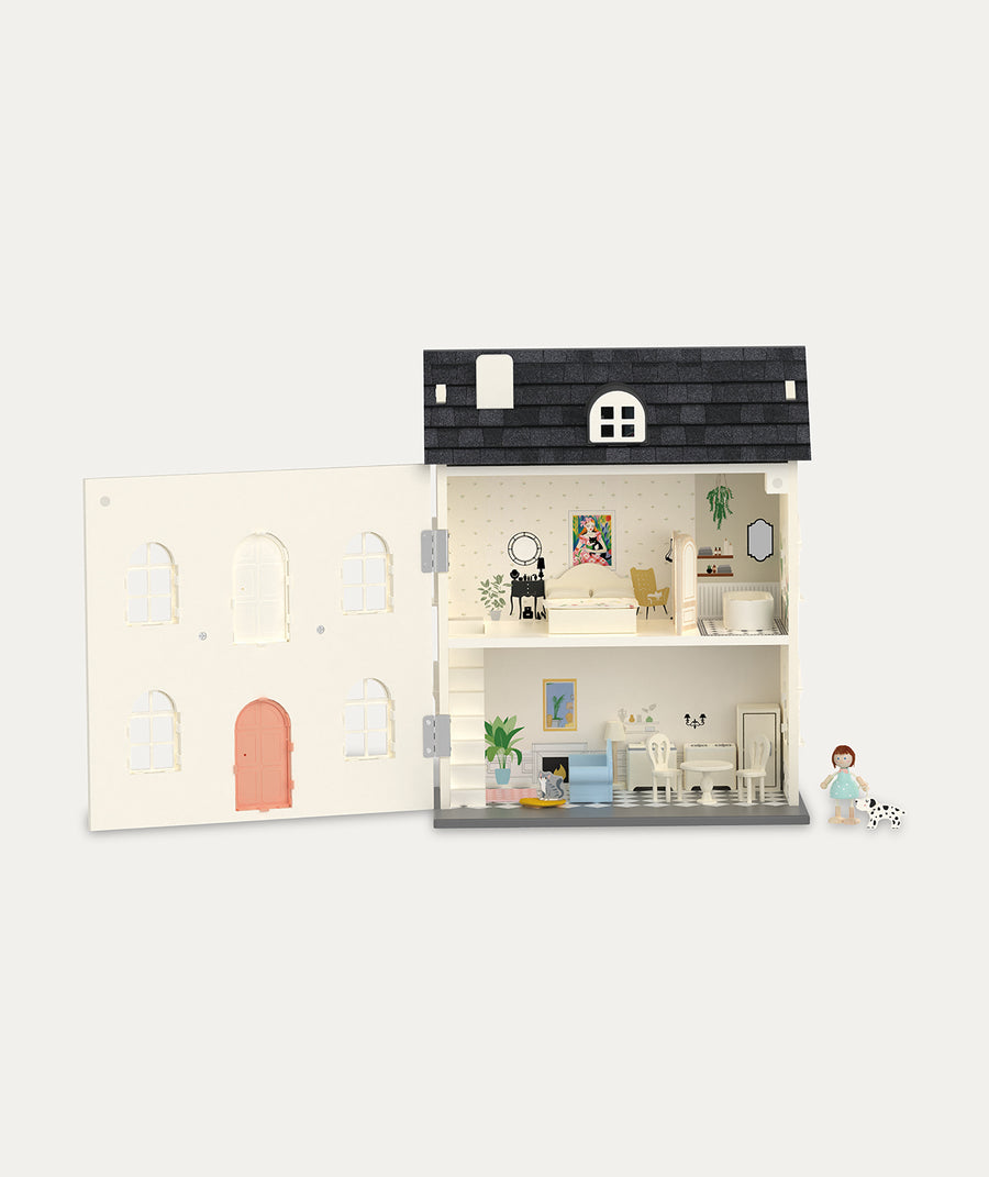 Vintage Dollhouse - White