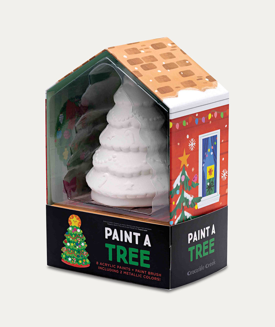 Paint a Ceramic Christmas Tree - Multi