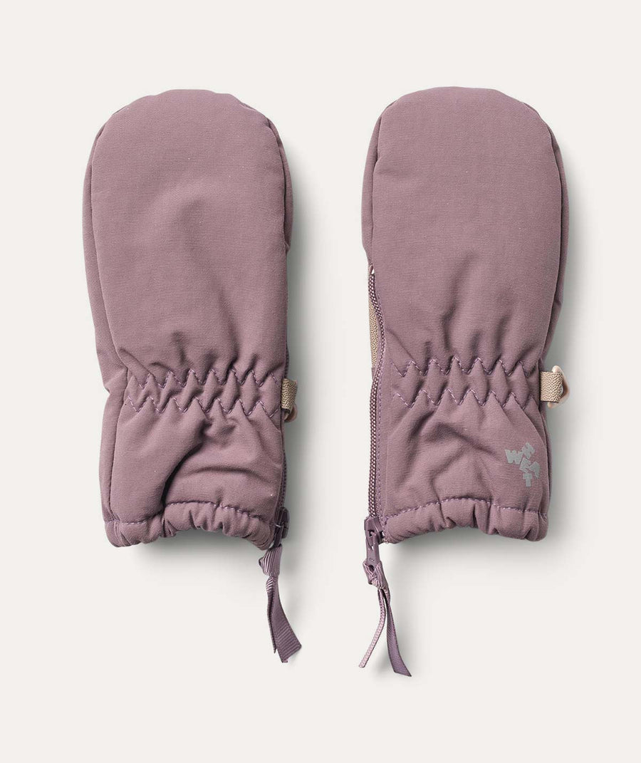 Mittens Zipper Tech -  Dry Lilac