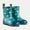 Lined Classic Wellington Boots - Blue Clouds