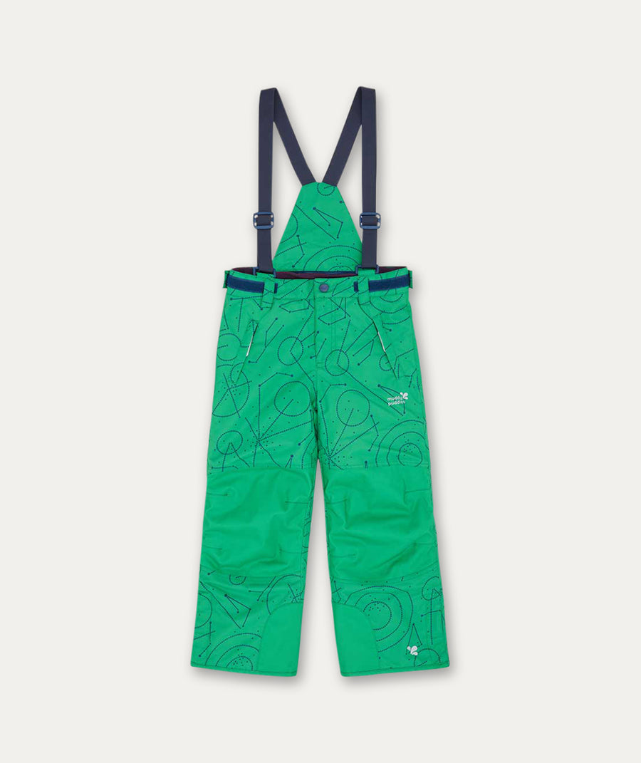 Blizzard Ski Salopettes - Green Constellation