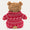 Bartholomew Bear Winter Pyjamas - Red