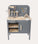 Workbench with Wooden Tools - Grey