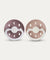 2-Pack Moon Phase Silicone Pacifier: Twilight Mauve/ Blush Night