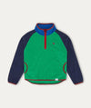 Half Zip Polar Fleece - Green