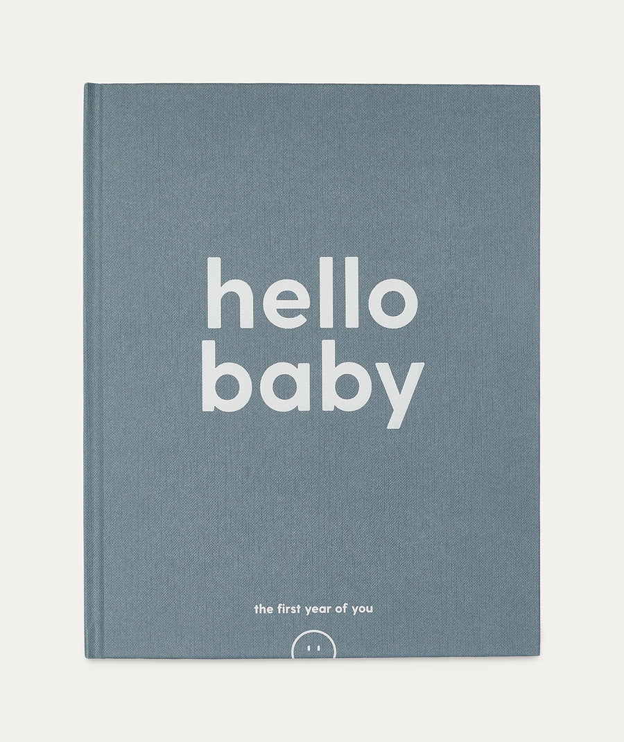 Hello Baby Book - Blue