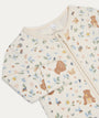 Bear Print Clever Zip Sleepsuit - Bear Print