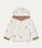 Bear Print Reversible Hooded Jacket - Honey Bear Print