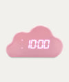 Digital Cloud Alarm Clock with Thermometer - Rose