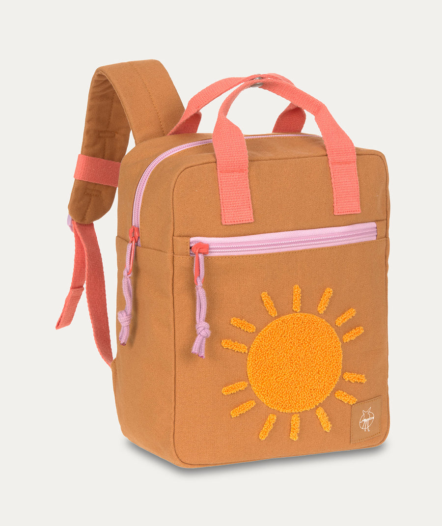 Little One & Me Square Backpack Small - Caramel