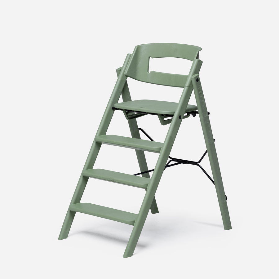Klapp Recycled High Chair: Mineral Green