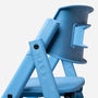 Klapp Recycled High Chair: Swedish Blue
