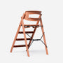 Klapp Recycled High Chair: Terracotta Pink