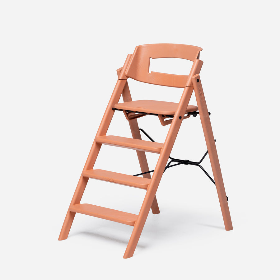 Klapp Recycled High Chair: Terracotta Pink