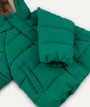 Quilted Recycled Jacket - Green  Alpine