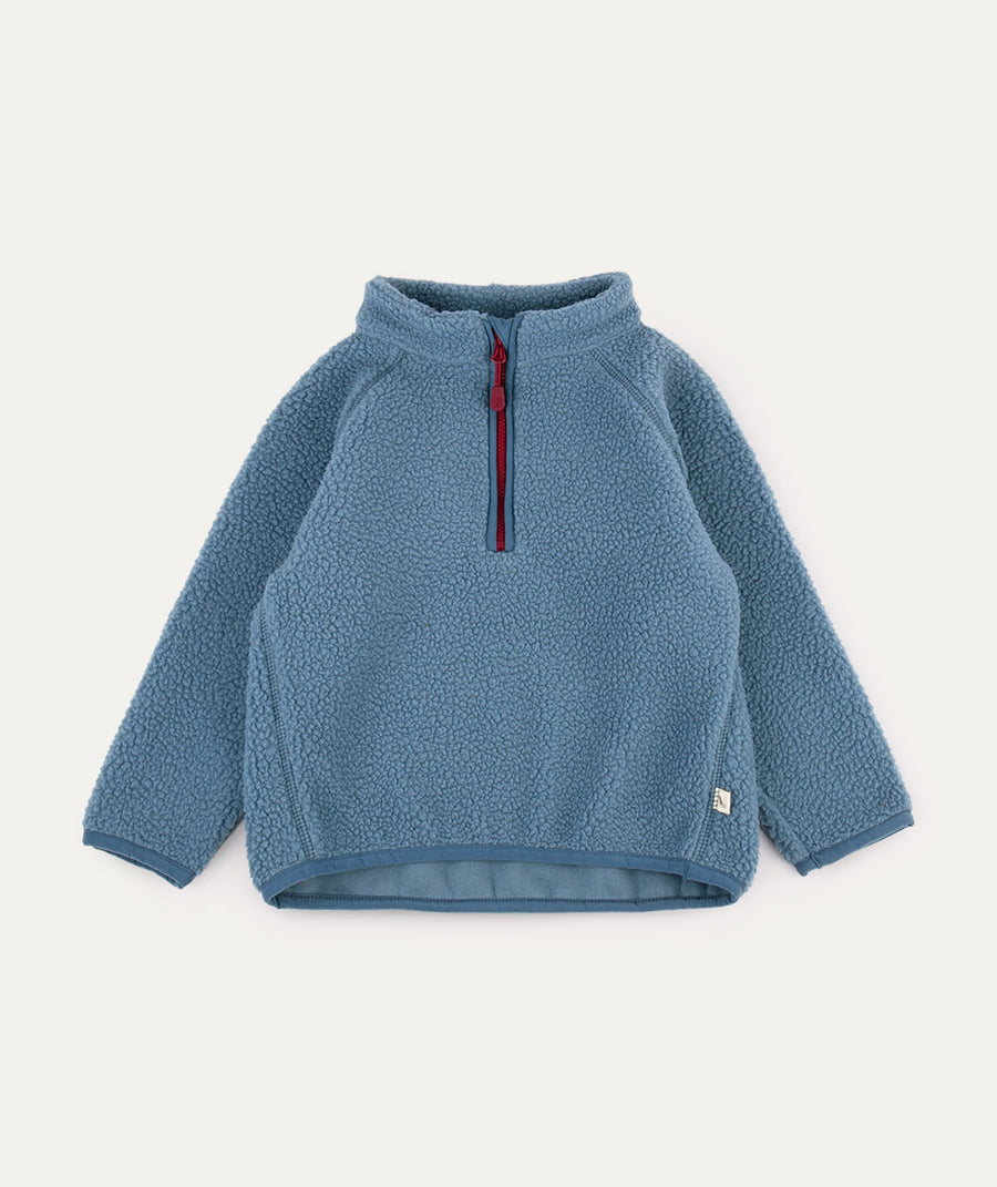 Sherpa Fleece - Blue Copen Blue