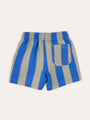 Recycled Swim Shorts -  Blue Stripe