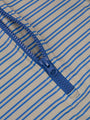 3/4 Sleeve Sunsuit -  Blue Stripe