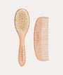 Baby Brush & Comb Set - Beige