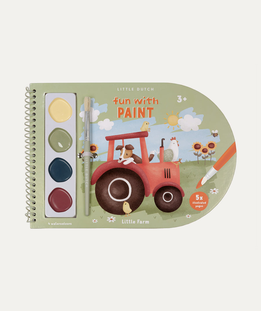 Paint Book Little Farm - Multi