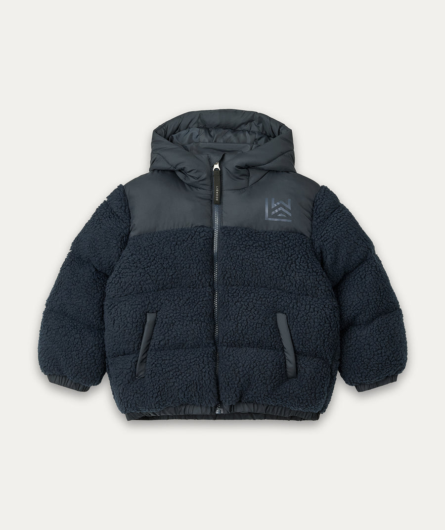 Niko Pile Jacket - Classic Navy