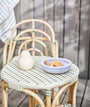 Momi Mini Outdoor Table - Vanilla/Olive