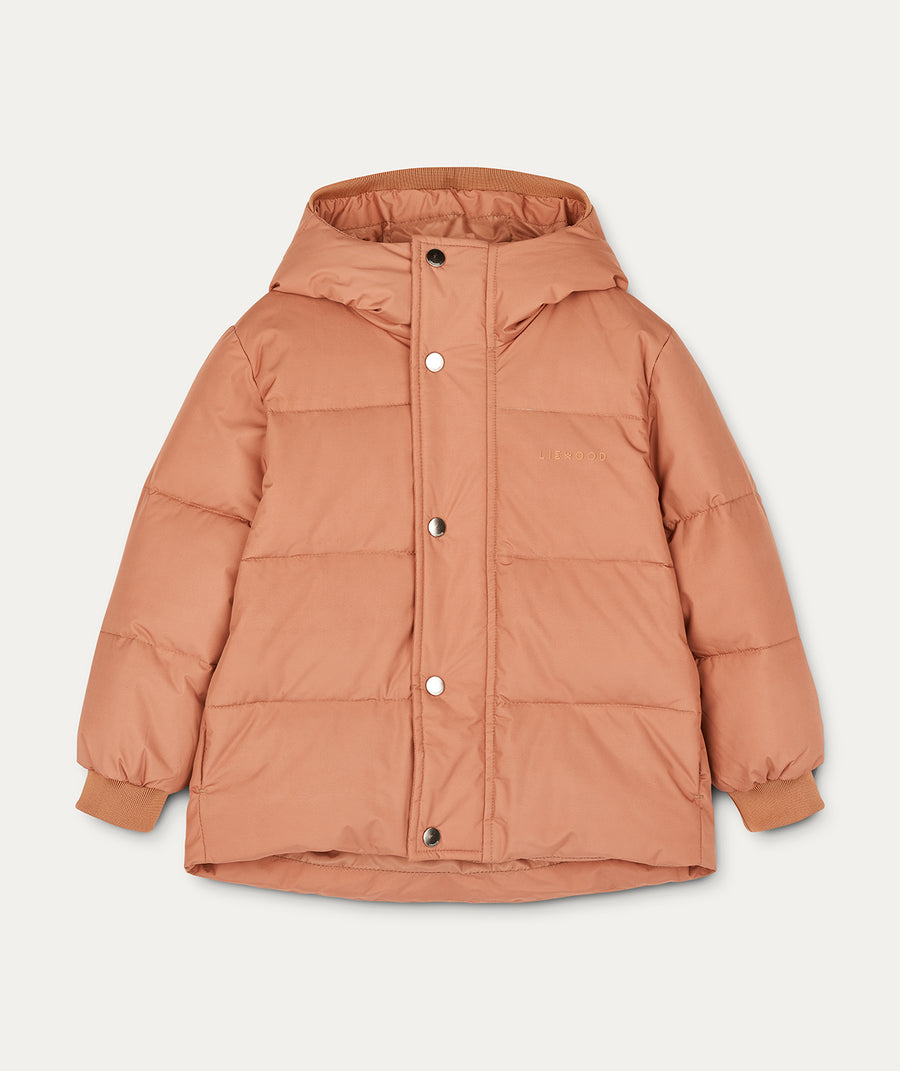 Palle Puffer Down Jacket - Tuscany rose