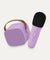Karaoke Bluetooth Speaker & Wireless Microphone: Purple