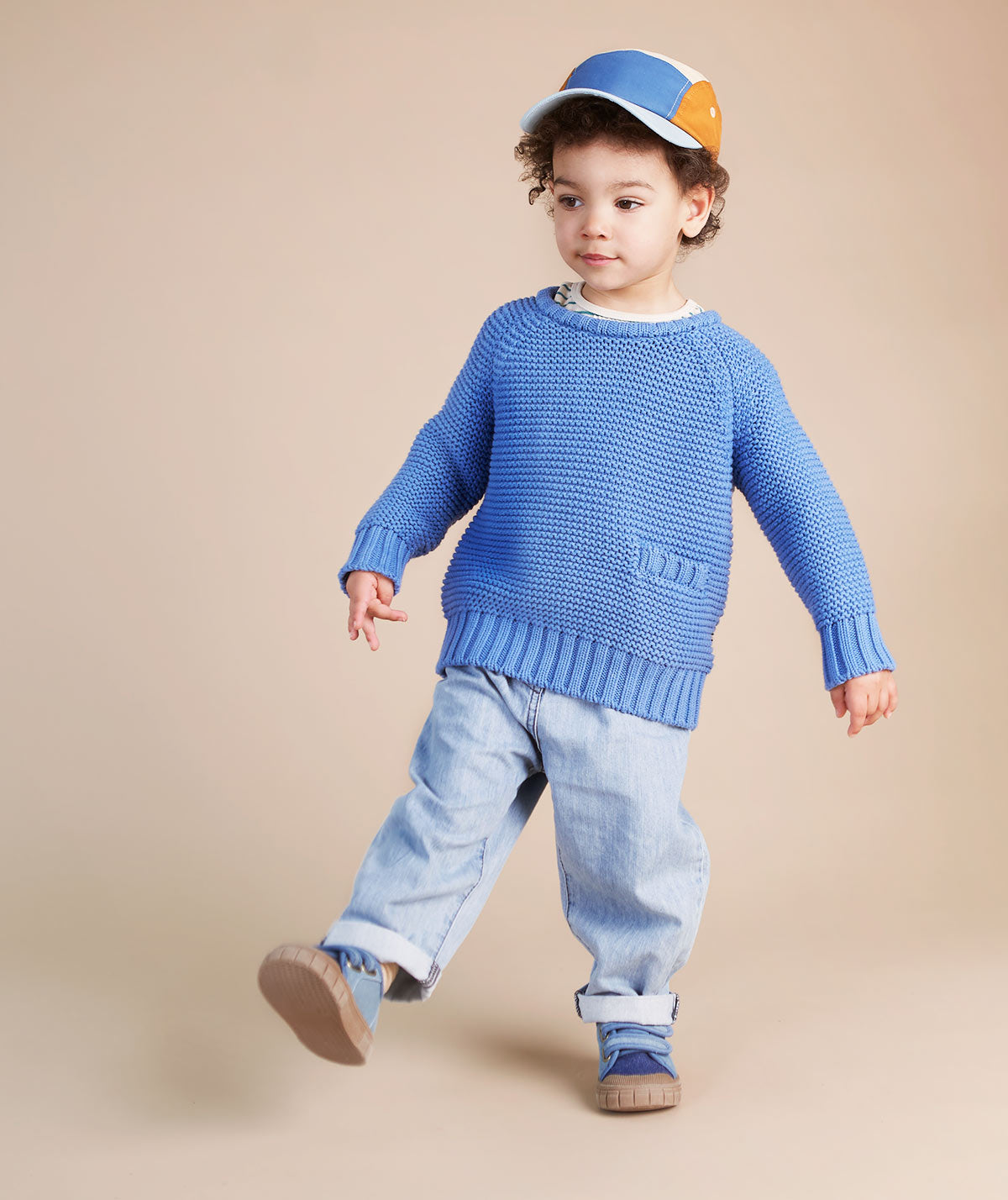 Garter stitch jumper best sale