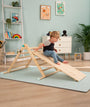 Indoor Wooden Climbing Triangle - Multi