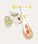 Rainbow Balance Bike - White