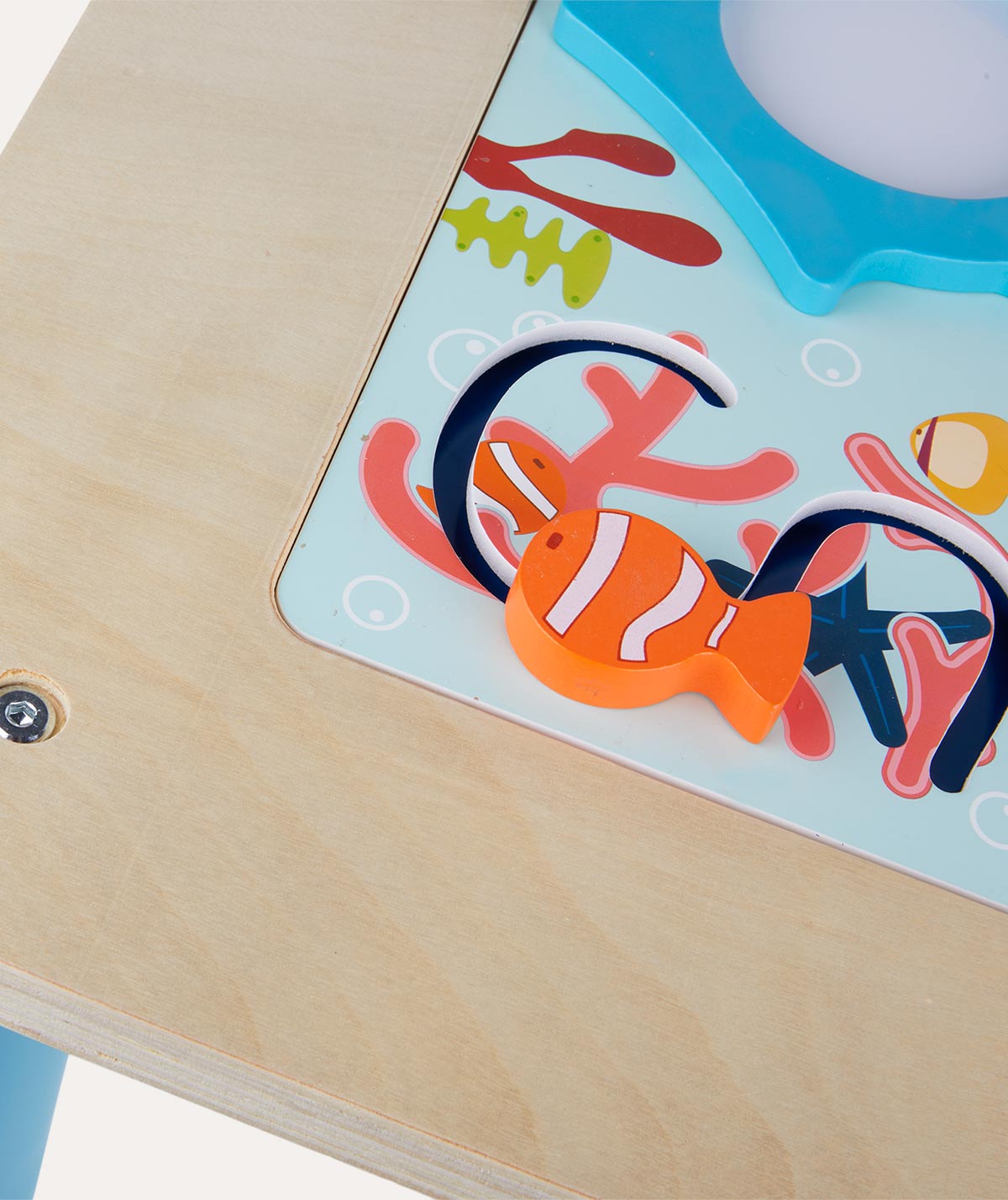 Labebe wooden activity sales table