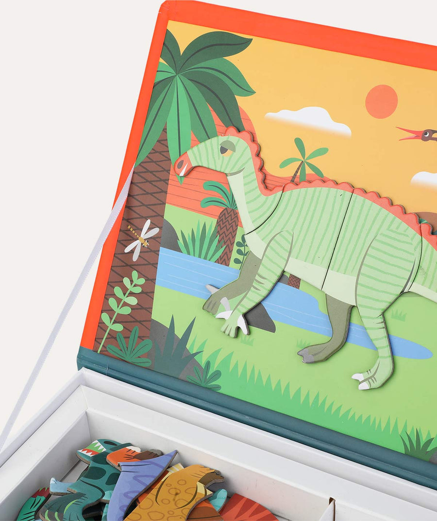 Janod Dino Magneti Book Educational Game