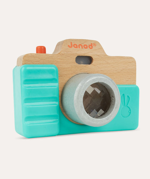 Wooden camera baby toy sales