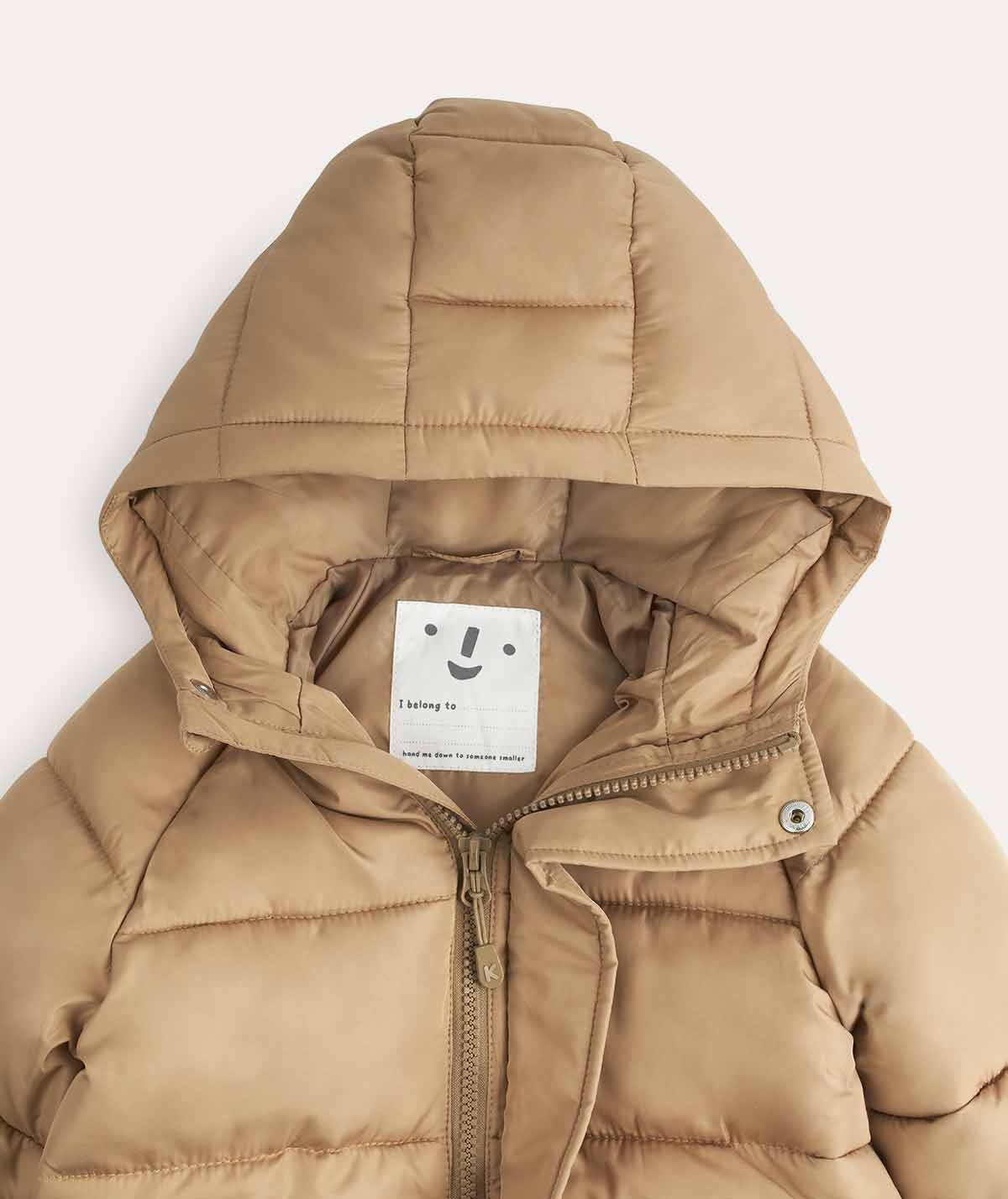Buy the KIDLY Label Puffer Coat online at KIDLY