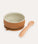 Suction Bowl & Spoon Set - Apricot Mix