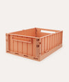 Weston Storage Large Crate - Tuscany Rose