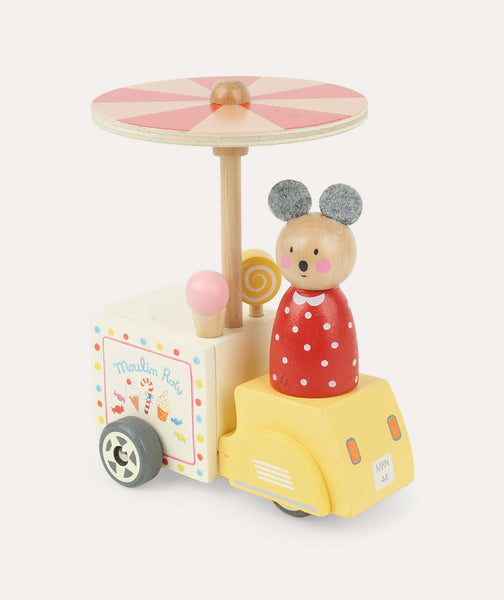 Buy the Moulin Roty Ice Cream Delivery Tricycle KIDLY