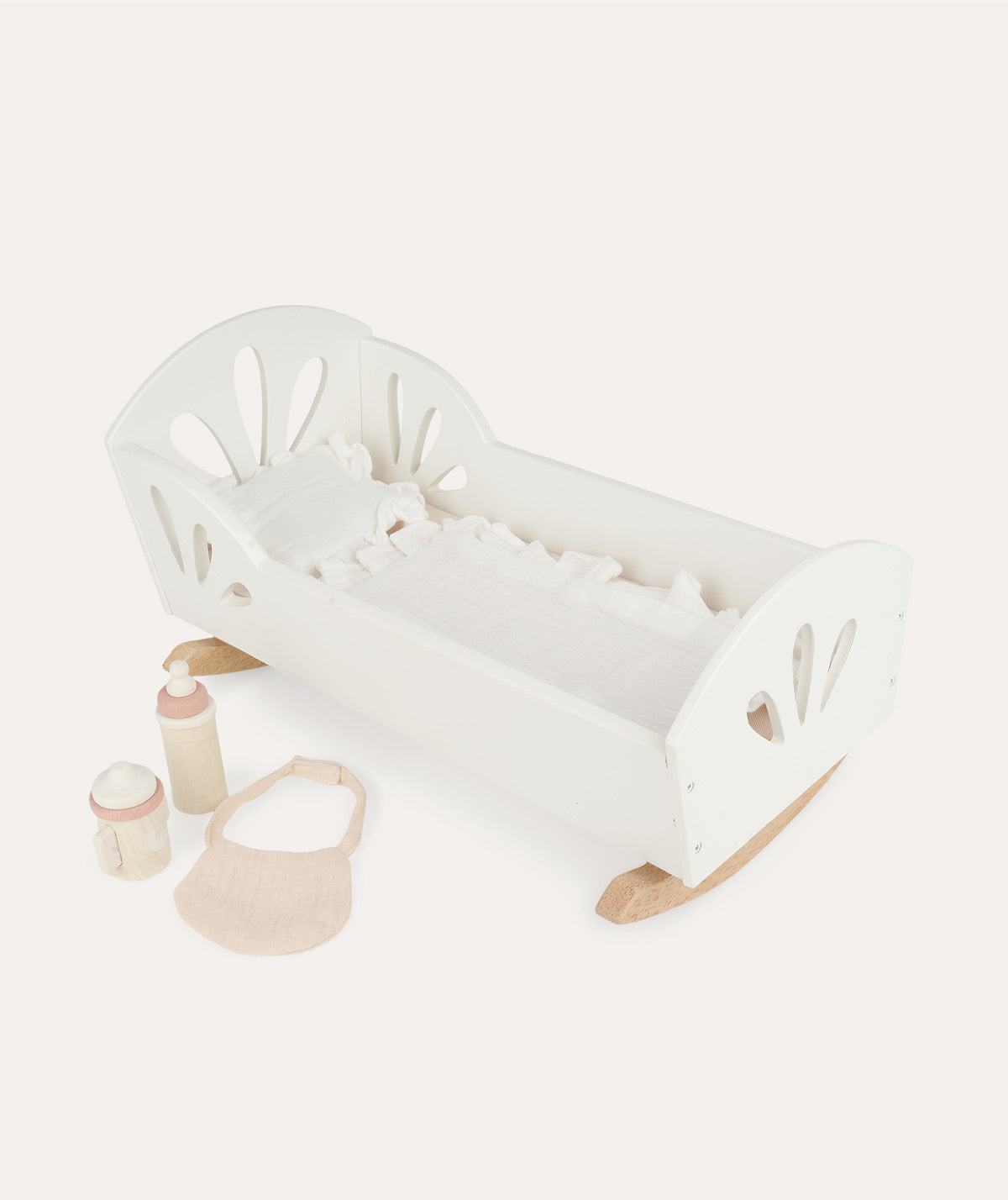 Buy the Tender Leaf Toys Sweet Swan Dolly Bed KIDLY